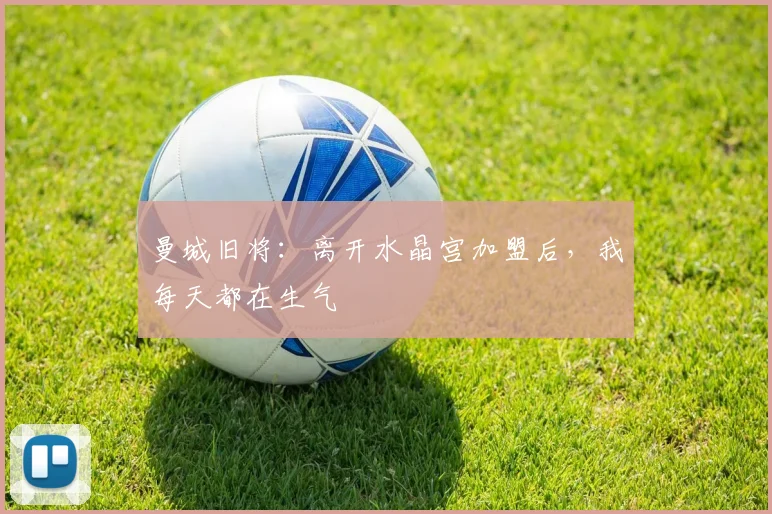 曼城旧将：离开水晶宫加盟后，我每天都在生气